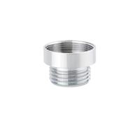 Faucet Adapter M16/M18/M20/M22/M24 Internal Thread to 4 Points G1/2 External Thread (Coarse Thread) Faucet Converter Tap Aerator Adapter for Bathroom Kitchen Faucet, 1 Pcs(M24-4 Points G1/2)