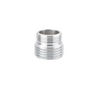 Faucet Adapter M16/M18/M20/M22/M24/M28/M32 External Thread to 4 Points G1/2 External Thread Coarse Thread Brass Faucet Filter Accessory Bathroom Garden Tap Adapter, 1 Pcs(M18-4 Points G1/2)
