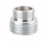 Faucet Adapter M16/M18/M20/M22/M24/M28/M32 External Thread to 4 Points G1/2 External Thread Coarse Thread Brass Faucet Filter Accessory Bathroom Garden Tap Adapter(M16-4 Points G1/2)