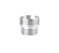 Faucet Adapter M16/M18/M20/M22/M24/M28/M32 External Thread to 4 Points G1/2 External Thread Coarse Thread Brass Faucet Filter Accessory Bathroom Garden Tap Adapter, 1 Pcs(M24-4 Points G1/2)