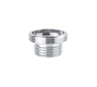 Faucet Adapter M16/M18/M20/M22/M24/M28/M32 External Thread to 4 Points G1/2 External Thread Coarse Thread Brass Faucet Filter Accessory Bathroom Garden Tap Adapter, 1 Pcs(M28-4 Points G1/2)
