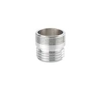 Faucet Adapter M16/M18/M20/M22/M24/M28/M32 External Thread to 4 Points G1/2 External Thread Coarse Thread Brass Faucet Filter Accessory Bathroom Garden Tap Adapter, 1 Pcs(M22-4 Points G1/2)
