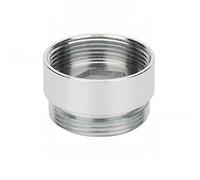 Faucet Aerator Adapter, Replacement Thread Tap Aerator Connectom, Multiple Sizes Tap Aerator Connector for Bathroom Kitchen Sink Faucet Water Purifier Garden Hose Connection (22-22mm)
