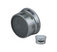 Faucet Aerator Replacement - Chrome Plated Swivel Adapter, Adjustable Stream Mode Filter | High Pressure Nozzle for Bathroom Kitchen Sink Apartment Home Office Toilet Dish Cleaning