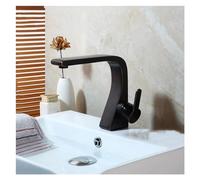 Faucet, Bathroom Sink Faucet Oil Rubbed Black Newly Art Contemporary Bathroom Faucet Basin Faucet Brass Mixer Tap Undermount Faucet