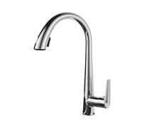 Faucet, Brass Pull-Out Kitchen Faucet Retractable Sink Washbasin Tap Hot and Cold Water Mixer Bathroom Gun Gray Black (Color : A)