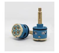 Faucet Cartridge Plumbing Parts 26/28/33/35/37mm Ceramic Disc Cartridge Replacement Faucet Water Mixer Tap Inner Control Kitchen Faucet Valve(H 35mm)(K 35mm)
