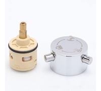 Faucet Cartridge Replacement 18/22/25/26/28/33/35/40mm Ceramic Tap Cartridge Replacement Ceramic Disc Cartridge for Single Handle Faucet U-22MM(J 33mm)