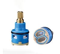 Faucet Cartridge Replacement 18/22/25/26/28/33/35/40mm Ceramic Tap Cartridge Replacement Ceramic Disc Cartridge for Single Handle Faucet U-22MM(U 22mm)