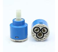 Faucet Cartridge Replacement 18/22/25/26/28/33/35/40mm Ceramic Tap Cartridge Replacement Disc for Single Handle Faucet U-22MM(L 35mm)