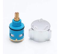 Faucet Cartridge Replacement 18/22/25/26/28/33/35/40mm Ceramic Tap Cartridge Replacement Disc for Single Handle Faucet U-22MM(G 26mm)