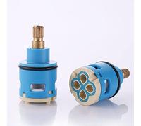 Faucet Cartridge Replacement 18/22/25/26/28/33/35/40mm Ceramic Tap Cartridge Replacement Disc for Single Handle Faucet U-22MM(N 26mm)
