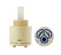 Faucet Cartridge Replacement Spare Valves Tap Cartridges 25/30/35/40mm Ceramic Disc Cartridge Valve for Single Handle Monobloc Bathroom Or Kitchen Mixer Taps M-Hot (Color : K 40mm(D 35mm)