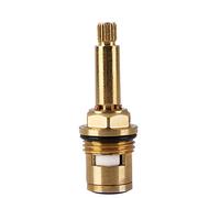 Faucet Cartridge Replacement Tap Cartridge Replacement Brass Ceramic Stem Disc Faucet Valve Quarter Turn 1/2" for Bathroom Kitchen