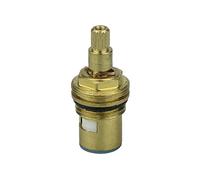faucet cartridge replacement Tap Cartridge Replacement Universal Replacement Tap Valves Tap Valves Replacement Brass Ceramic Disc Tap Valves Cartridges X 51mm BSP 1/2" Red (Color : Red Size : As Sho(B