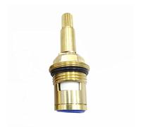 Faucet Cartridge Replacement Tap Cartridges Replacement Brass Ceramic Stem Disc Cartridge Faucet Valve Quarter Turn Inner 1(4)