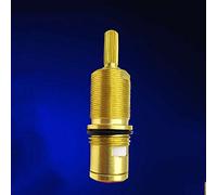 Faucet Cartridge Replacement Tap Cartridges Replacement Brass Ceramic Stem Disc Cartridge Faucet Valve Quarter Turn Inner 1(OneSize)