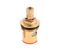 Faucet Ceramic Stem Cartridge Valve, G1/2" Brass Tap Ceramic Disc Cartridge Replacement for Bathroom Kitchen (Type A2- H44mm)