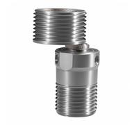 Faucet Corner Tap Adapter - Adjustable Curved Angled Stainless Steel Diverter Foot, Rotating Water Connector, Compact Plumbing Accessory | Bathroom Sink Setup, Shower Head Installation, Wash Basin