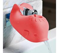 Faucet Cover Bathtub Baby Tub - Bath Spout Cover Baby Bathtub, Faucet Cover Baby Bathtub Silicone Whale for Kids, Toddlers (ALIBEBE)