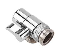 Faucet Diverter Valve, Bathroom Basin Faucet Brass Diverter Faucet Adapter Faucet Connector for Home Bathroom Kitchen Water Tap Filter Valve Replacement Part