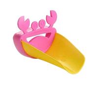 Faucet Extender, Children Kids Faucet Extender Sink Tap Water Bath Hands Washing Toy for Bathroom Convenientt to Clean Cute Practical Simple(Pink Yellow)