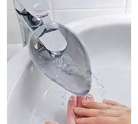 Faucet Extender - Sink Handle Extender, Safe Fun Bathroom Hand-Washing Solution for Babies, Toddlers, Kids, Teach Your Kids Good Sanitation Habits(Grey)