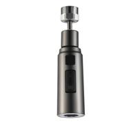Faucet Extender Sprayer 720-Degree Rotatable Water Spray Attachment | Swivel Sprayer Aerator for Apartment, Farmhouse, Restaurant, Dormitory, Kitchen Dish Washing grey