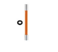Faucet Extender, Universal Kitchen Sink Faucet Extension Extender Free Bending Flexible Hose Water Tap Pipe Extension Tube Adapter Convenient(Oranje,50cm)