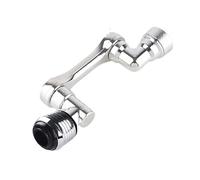 Faucet Extender, Universal Rotatable Faucet Aerator Extender Plastic Splash Filter Faucets Bubbler Nozzle Robotic Arm for Kitchen Bathroom(ABS Dual Mode)