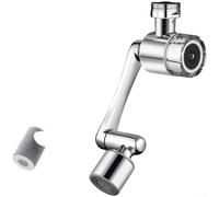 Faucet Extender With 360 Degree Swivel Joint And Two Spray Patterns Alongside PP Cotton And Carbon Fiber Filtration(B)