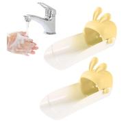 Faucet Extension Kids Set-2 Universal Splash-Protected Connections with Cute Baby Craft Perfect for Cartoon Design for Sinks of All Tam