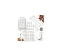 Faucet Filter Cotton Bag,50PCS Cottons Filter Bag for Kitchen Sink & Bathroom Faucets,Splash-Proof Faucet Filters Bags for Cold and Hot Water Faucets Filters All The Scale, Sand, and Sediments