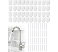 Faucet Filter Cotton Bag, Splash Proof Faucets Filters Bags, Easy to Remove & Replace, Small and Portable, Filters All The Sand and Sediments, Faucet Sediment Filter for Kitchen Faucets ，200PCS