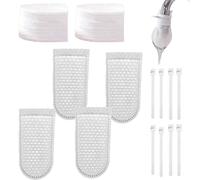 Faucet Filter Cotton Bag, Universal Faucet Filter Bag for Filtering Tap Water, Effectively Removes Scale, Sand, And Sediments from Kitchen and Bathroom Faucets, Improves Water Clarity & Taste (100)