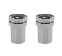 Faucet Fixing Nut, 2PCS ABS Plastic Faucet Lock Nuts Quick Installation Faucet Anti-loosening Nut, Faucet Lock Nuts Faucet Fixing Accessories for Kitchen Bathroom Toilet