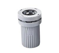 Faucet Fixing Nut, Basin Tap Fastener, Universal Sink Connector Anti Loosen, ABS Mounting Ring Threaded, Plumbing Hardware Installation Tool, Spout Locking Part for Bathroom Kitchen Home