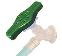 Faucet Grip Outdoor Faucet Water Spigot Handle, 1 Pack - Attaches to Most Round or Oval Handles Only - Provides a Firm Grip & Leverage to Turn Your Outdoor Faucet Handle On/Off - Hardware Included