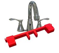 Faucet Handle Lock Universal with Central Pipe Fixation