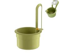 Faucet Hanging Strainer, Sink Strainer Basket, Press Auto Dump Kitchen Drain Basket,Multi-Functional Hanging Sink Basket, for Dishwashing, RV, Small Spaces (C)