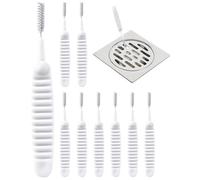 Faucet Hole Purifier - 10Pc Drain Needle Set, Narrow Pipe Detailing Wand, Portable Mineral Remover, Outlet Maintainer | Compact Bathroom Accessory During Apartment Travel Organizer Pouch