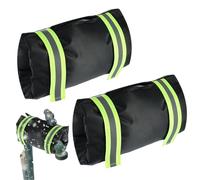 Faucet Insulation Cover 2 Pieces | 25x18Cm Reflective Frost Protection - Waterproof Insulation For Outdoor Use For Residential RV And Water Systems