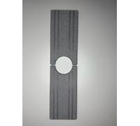 Faucet Mat for Kitchen Sink, Diatomite Kitchen Sink Faucet Splash Guard, Non-Slip Stone Tray for Kitchen Counter, Absorbent Mat for Kitchen Counter, Stone Drying Mat (Light Grey, 15.7" x 3.9")