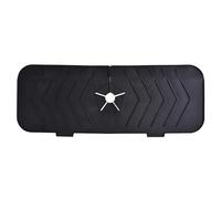Faucet Mat for Kitchen Sink Kitchen Faucet Splash Guard Mat Silicone Sink Sponge Drain Rack Bathroom Countertop Protector(Black)