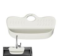 Faucet Mat for Kitchen Sink | Quick Drying Draining Holder Rack | Incline Design Kitchen Sink Water Splash Guard Barrier | for Home Tray Corner Countertop Sponges Brushes Scrubbers Soap Dish Garbage