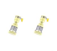 Faucet Mount Filter 2 Pack for Drinking Water - Reduces Sediment and Bad Taste - Easy Install on Standard Taps 41x112mm