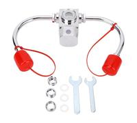 Faucet Mounted Eye Wash Station - 360 Degree Rotating Emergency Eyewash Kit with 3 Adapters for Laboratory and Factory - Adjustable Water Flow and Double Layer Filter - Replaces
