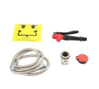 Faucet Mounted Eyewash Station, Continuous Flow Eyewash Sprayer with DN15 Interface, PP 304 Stainless Steel for Laboratory and Factory