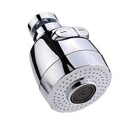 Faucet Shower Can Rotate 360 Degrees Water Saving Kitchen Strainer Two Stage Mode Press Button Suitable for preventing Splashing Wash Basin Bathroom