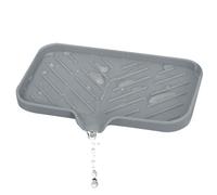 Faucet Sink Mat - Sink Drying Mat, Silicone Sink Mat | Durable Non-Slip Kitchen Sink Mats, Portable Kitchen Sink Mat, Faucet Handle Dripper Tray Mat for Kitchen